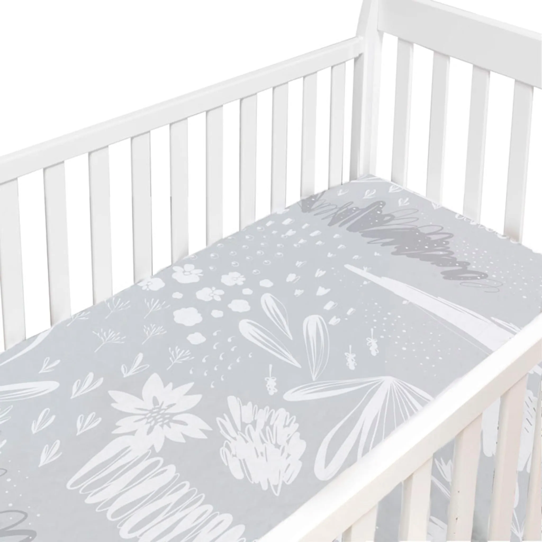 Kushies Drap Contour Percale - Jardin