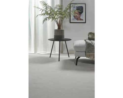 Tapijtvloer, gekreukt velours, Banwell wit FB70, 400 cm breed (per meter verkocht)