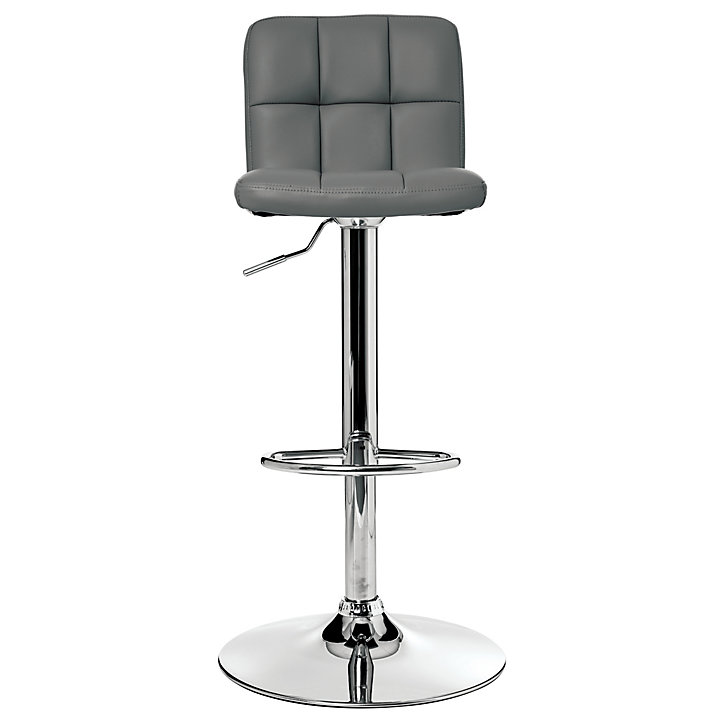 Lot de 2 tabourets de bar réglable Delek gris