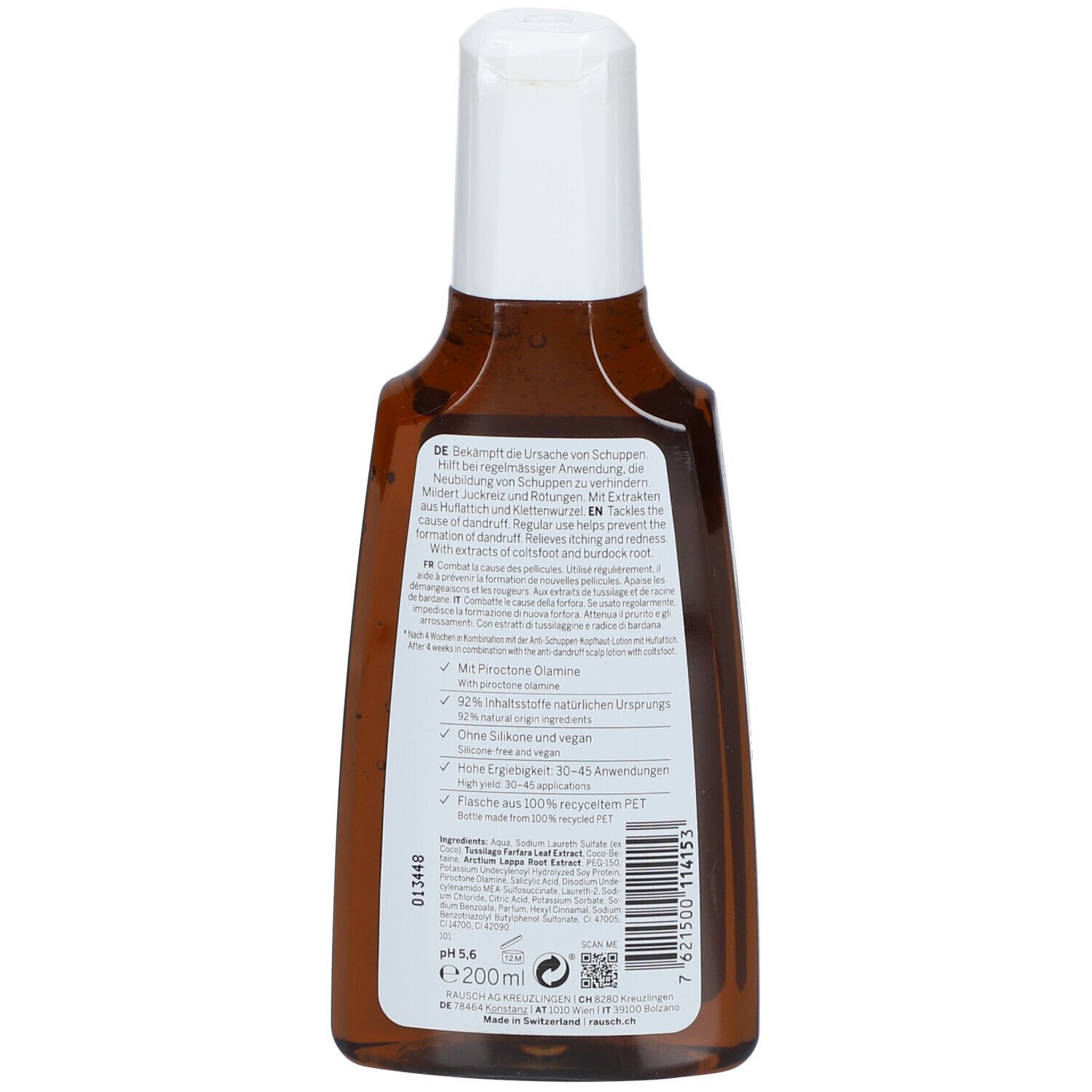 RAUSCH Anti-Schuppen-Shampoo Huflattich