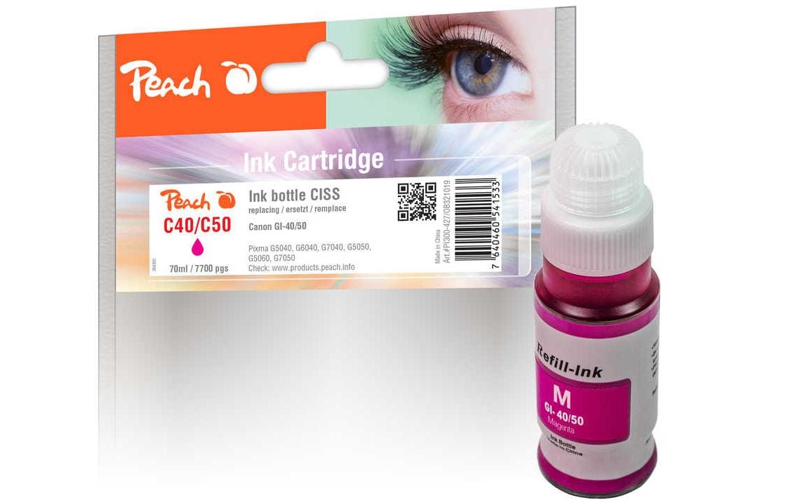 Tinte Canon GI-40/50 MagentaTintenkartusche, Magenta