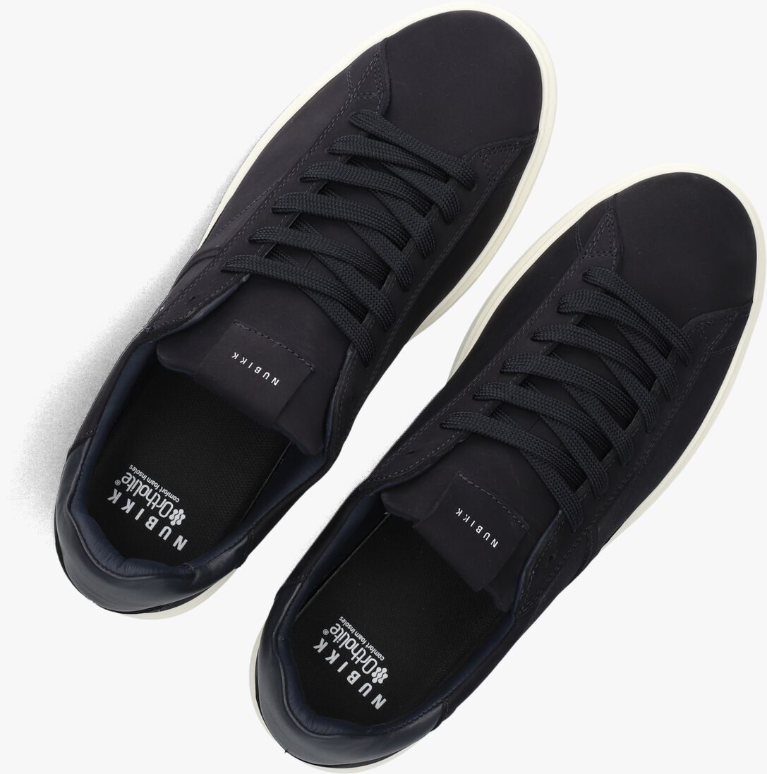blauwe nubikk lage sneakers vic cosmo