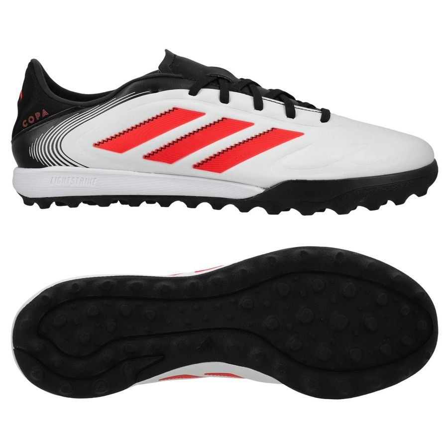 adidas Copa Pure League III TF Pure Victory - Blanc/Lucid Red/Noir