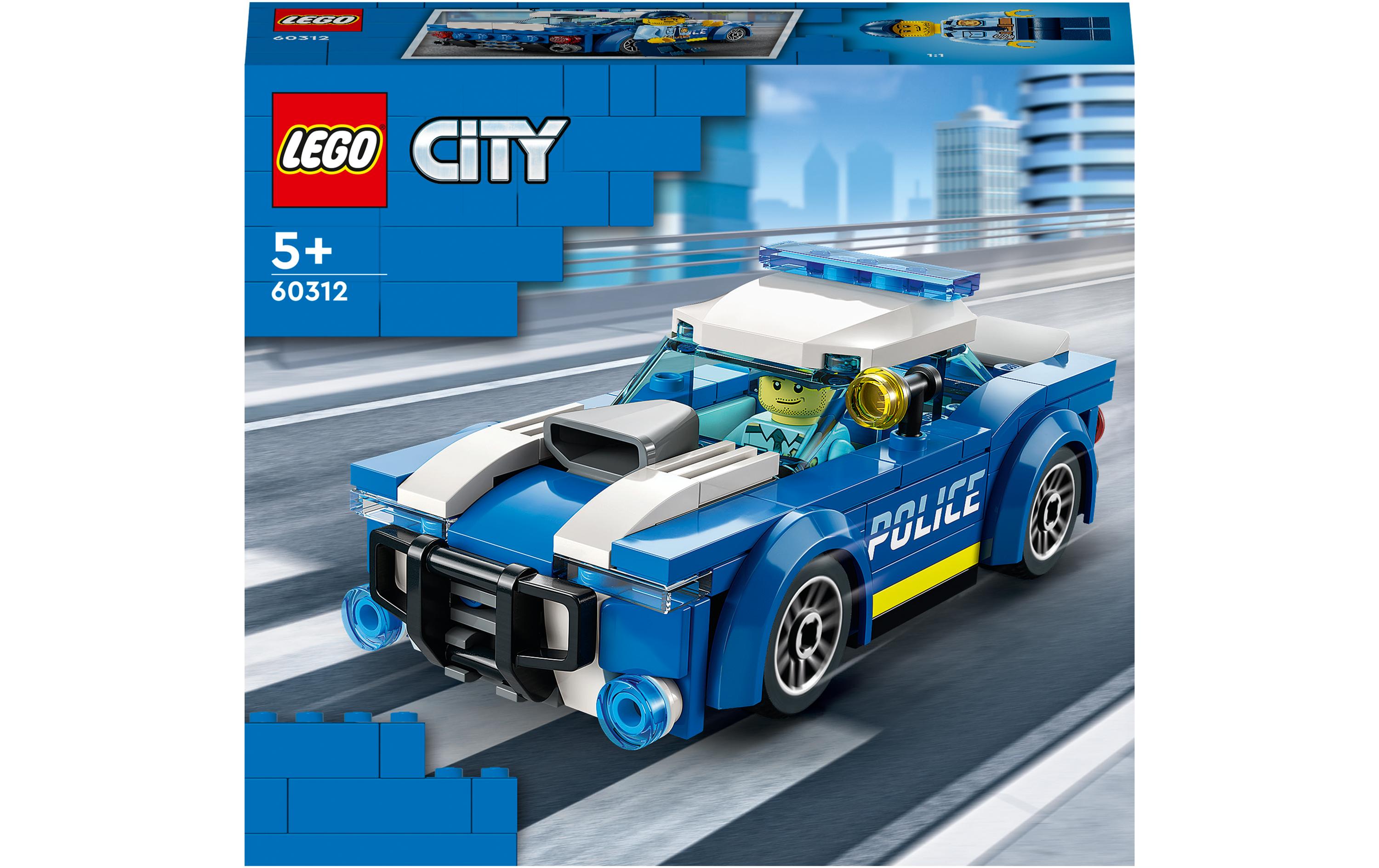 City Polizeiauto 60312Bauspielzeug für fantasievolle Spielabenteuer