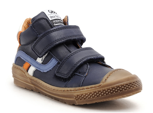 Gbb boots bottine enfant rigolo bleu