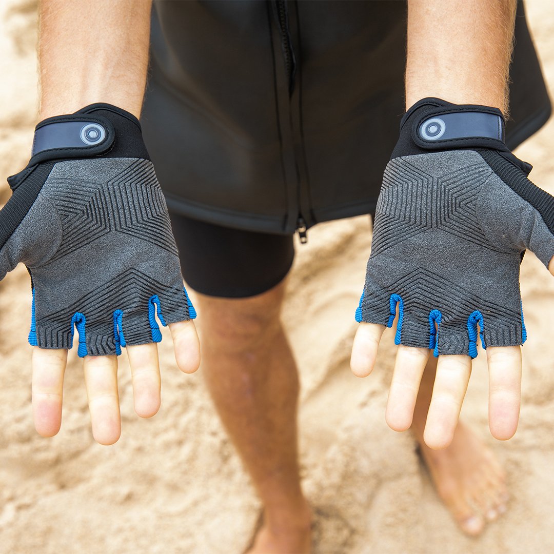 Neilpryde Mitaines / Half Finger Amara Glove Black / Blue