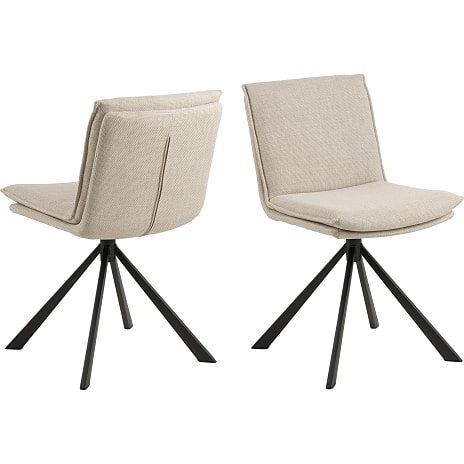Flynn spisebordsstol - beige
