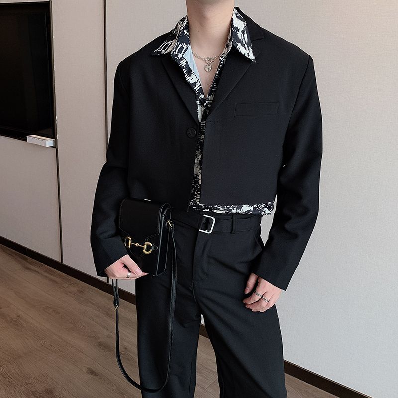 VEAZ - Blazer met één knoop en cropped pasvorm