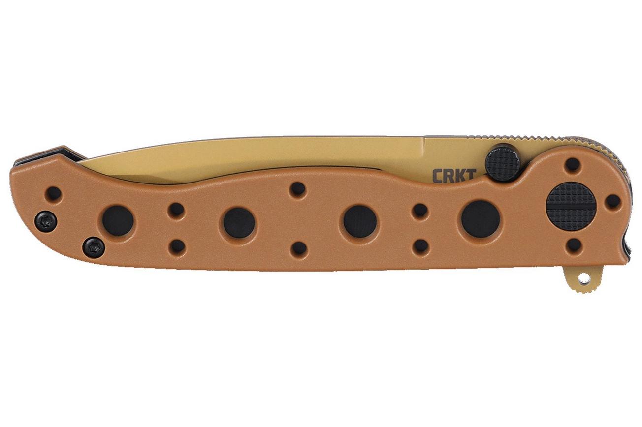 CRKT M16 Spear Point M16-01DZ, Desert Tan GRN zakmes, Kit Carson design