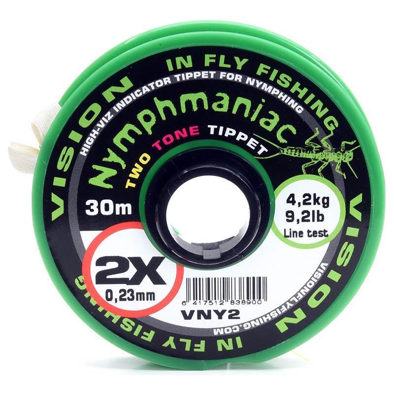 Nylon Indicateur Vision Nymphmaniac Two Tone Tippet
