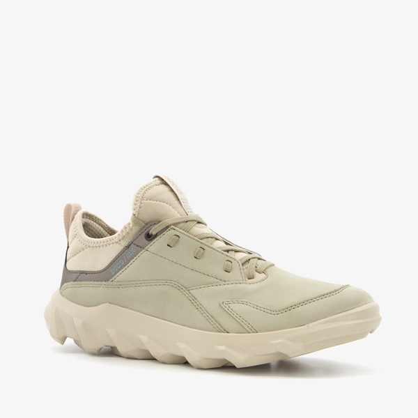 ECCO MX leren dames sneakers grijs