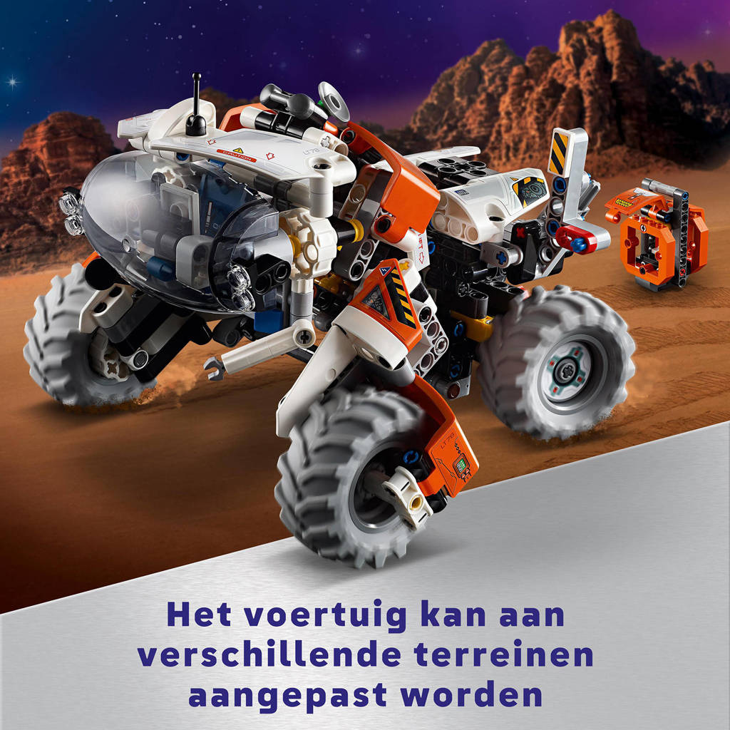 Een ontzettend gave lego-setRuimtevoertuig LT78 Bouwpakket met Speelgoed voor Kinderen 42178
