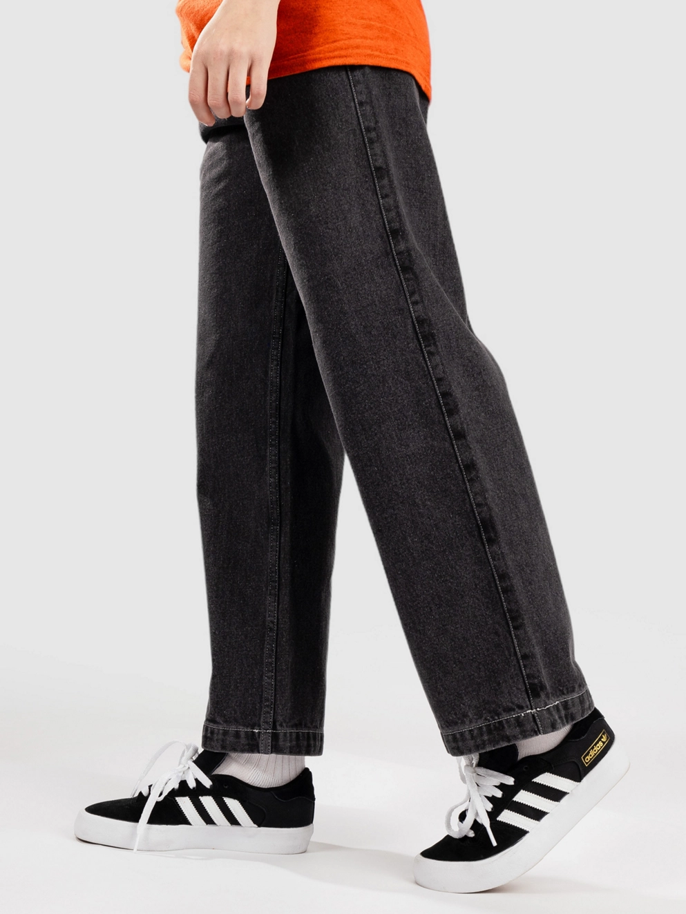 Santa Cruz Nolan Slouch Jeans black wash denim