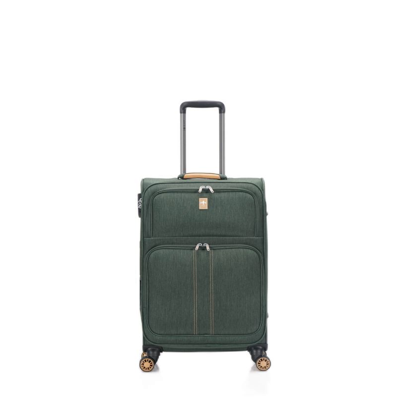 Valise cabine souple 355 Extensible 55 cm Vert
