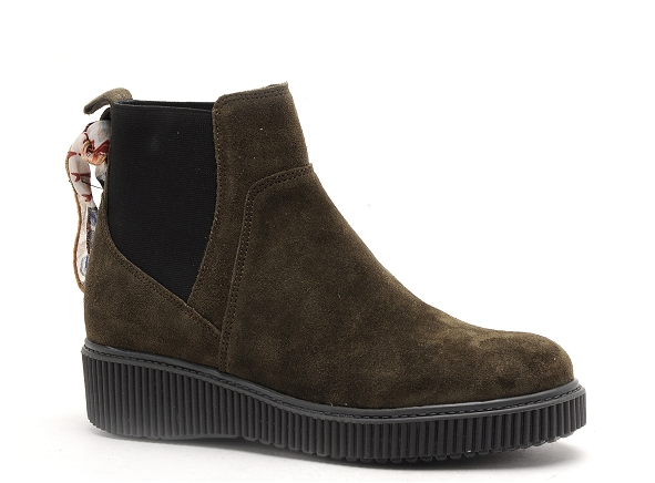 Goodstep boots bottine plates femme 3550 cordoba kaki