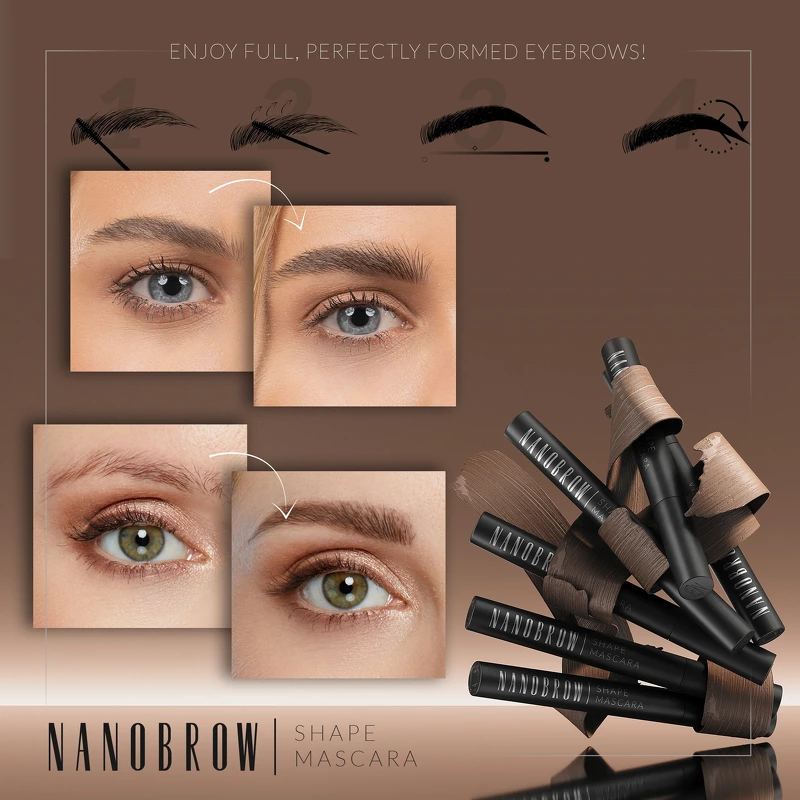 Nanobrow Shape Mascara 7 ml - Brown