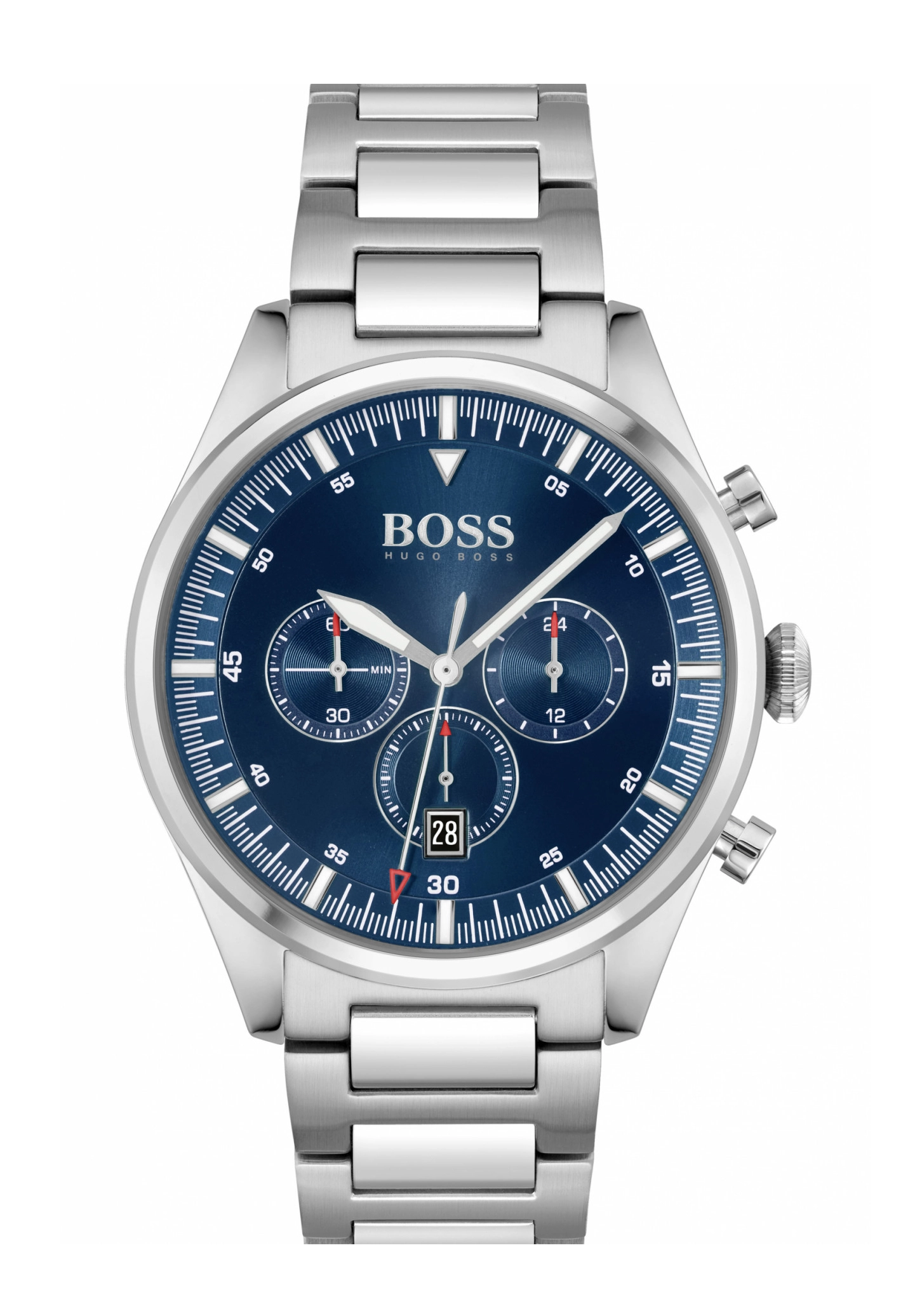 Boss Herrenchronograph Pioneer Blau 1513867