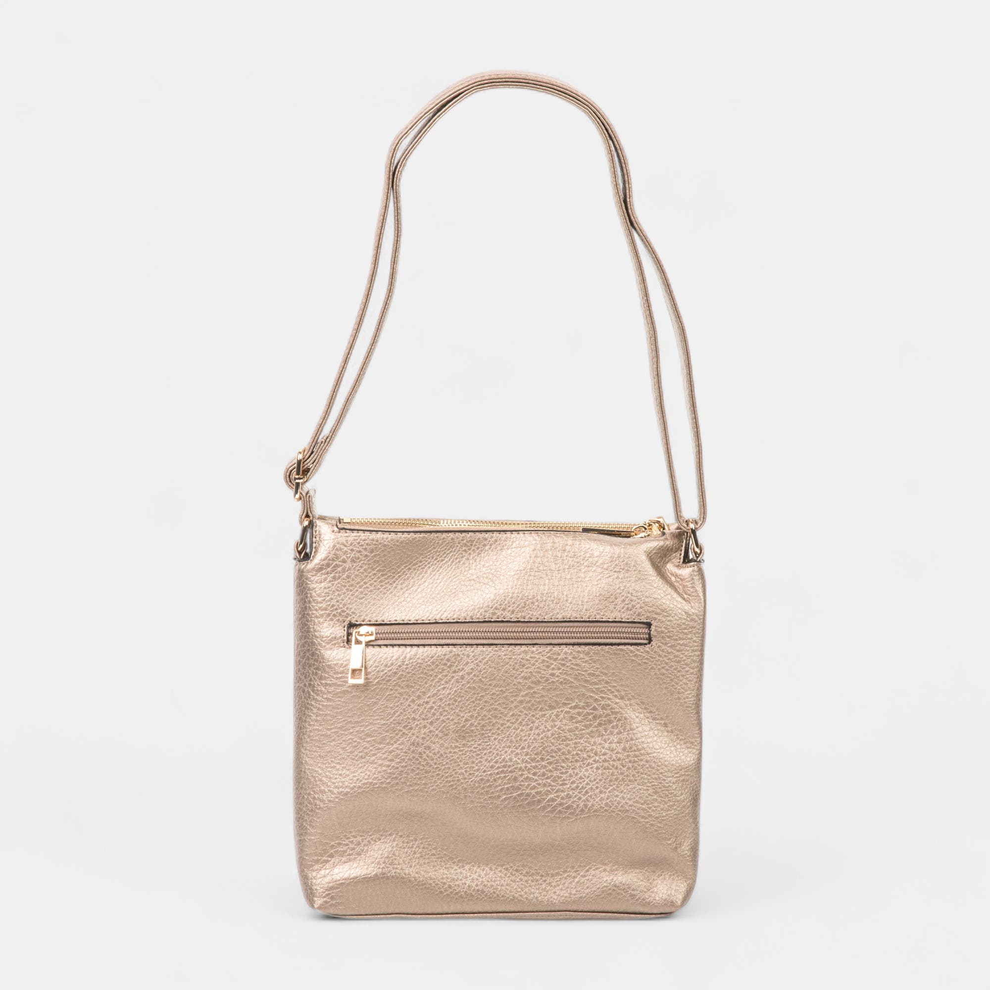 Sac bandoulière bronze