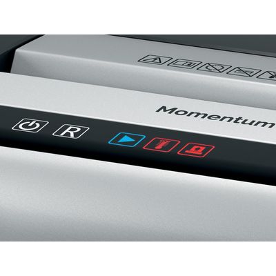 Rexel Momentum X415 - destructeur de documents coupe croisée - 15 feuilles - Corbeille 23 litres
