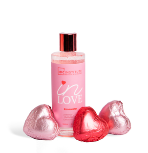 IDC Institute In Love Rose Giftset Shimmergel & Bruishartjes 1ST