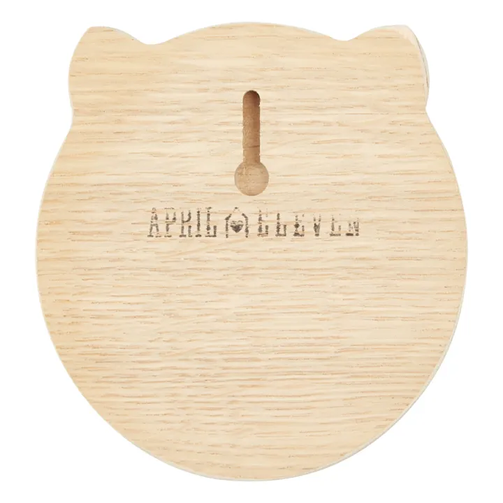 April Eleven Miroir ours en bois