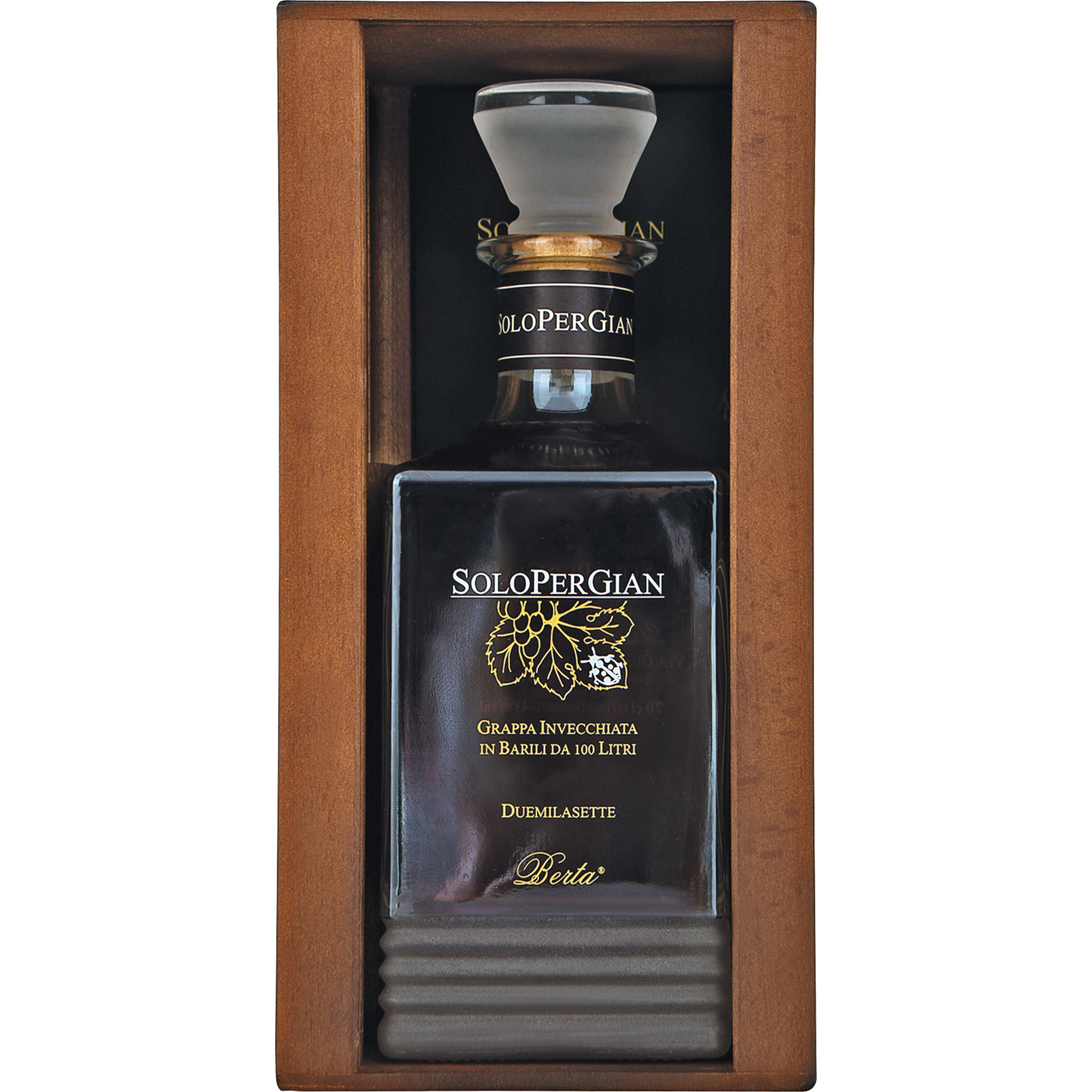 Berta SoloPerGian in Holzkiste 70 cl
