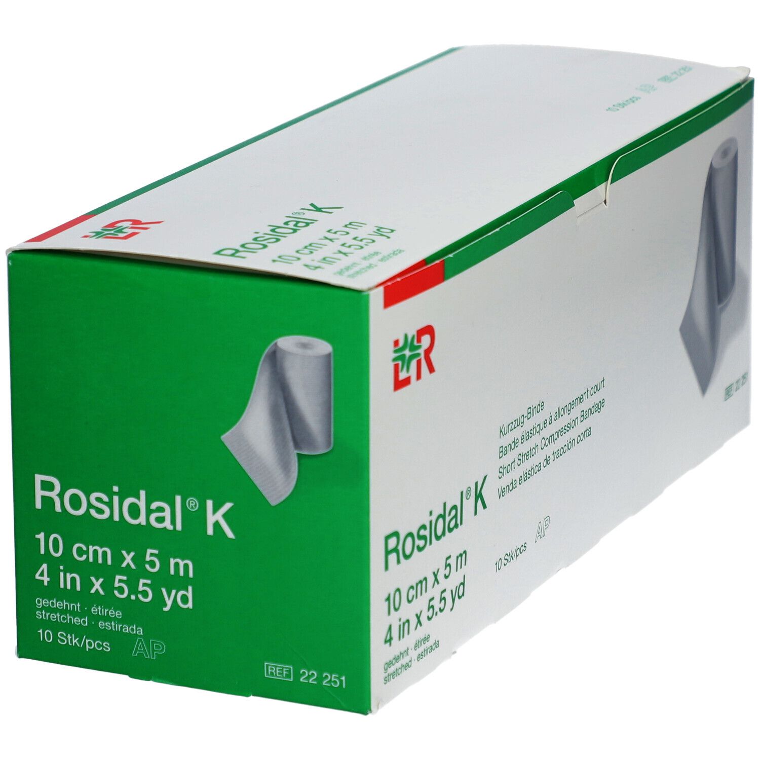 ROSIDAL K Kurzzugbinde 10 cm x 5 m