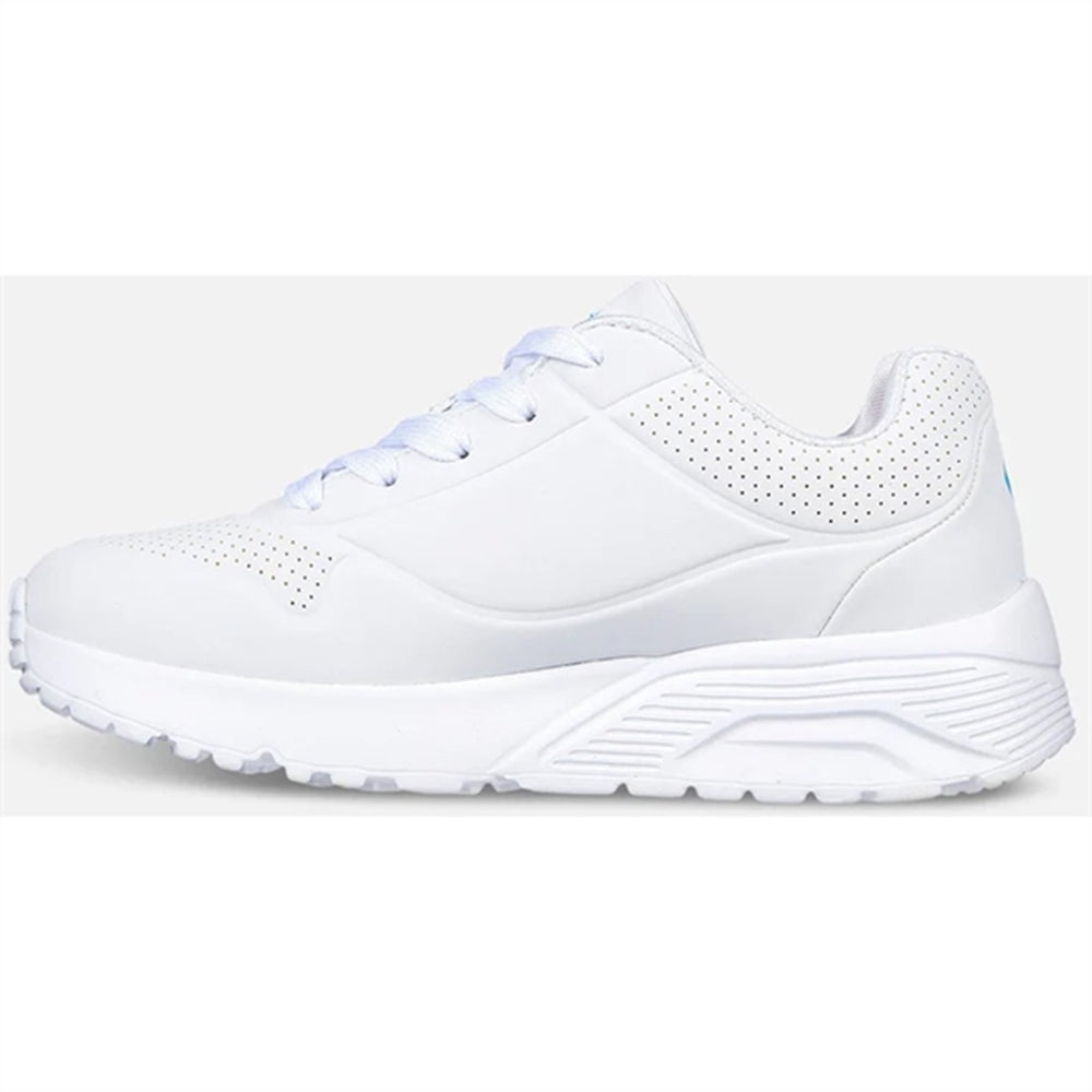 Girls Uno Sneakers Lite Spread The Love White Multicolor