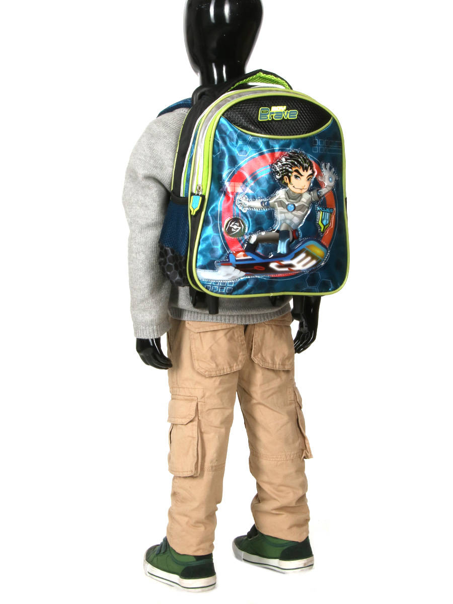 Sac À dos À roulettes Madisson Kids Power Boy 30 cm