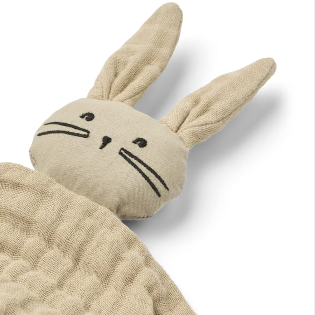 liewood knuffeldoek amaya konijn - mist