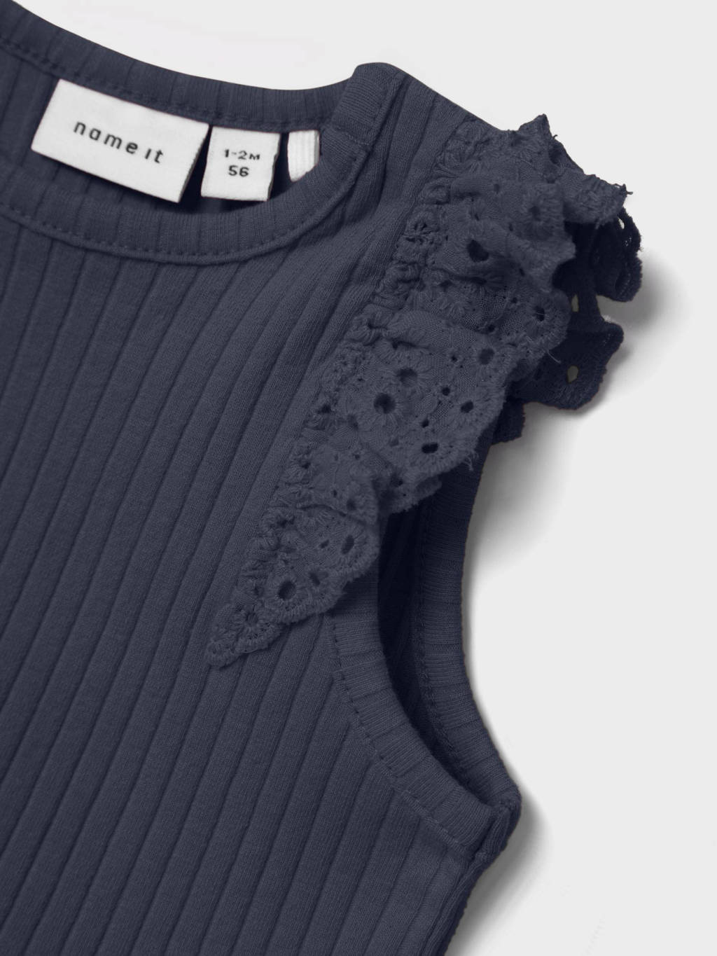 NAME IT babytop NBFFENNAS donkerblauw