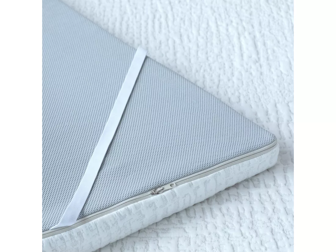 Surmatelas déhoussable Mousse à Mémoire de forme 42 kg Dimensions - 90 x 190 cm