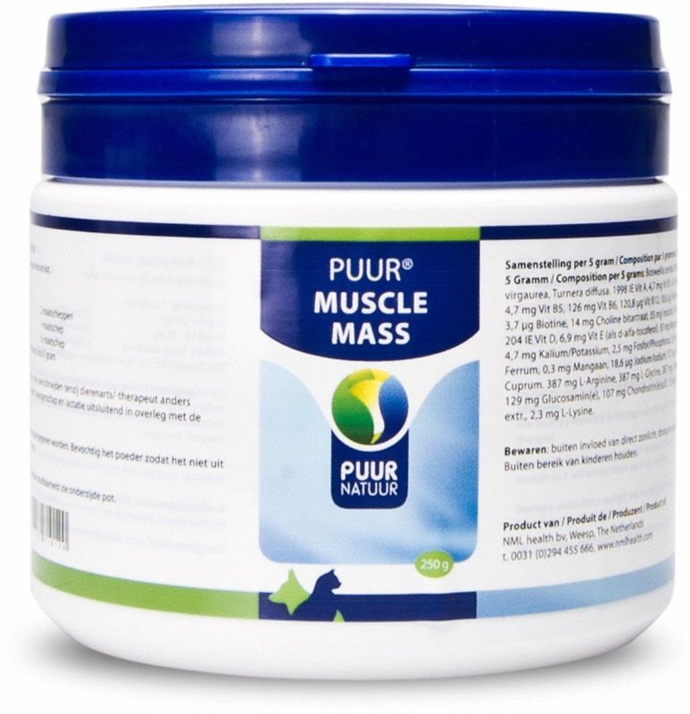 PUUR NATUUR | Puur Muscle Mass (spieropbouw) Hond & Kat