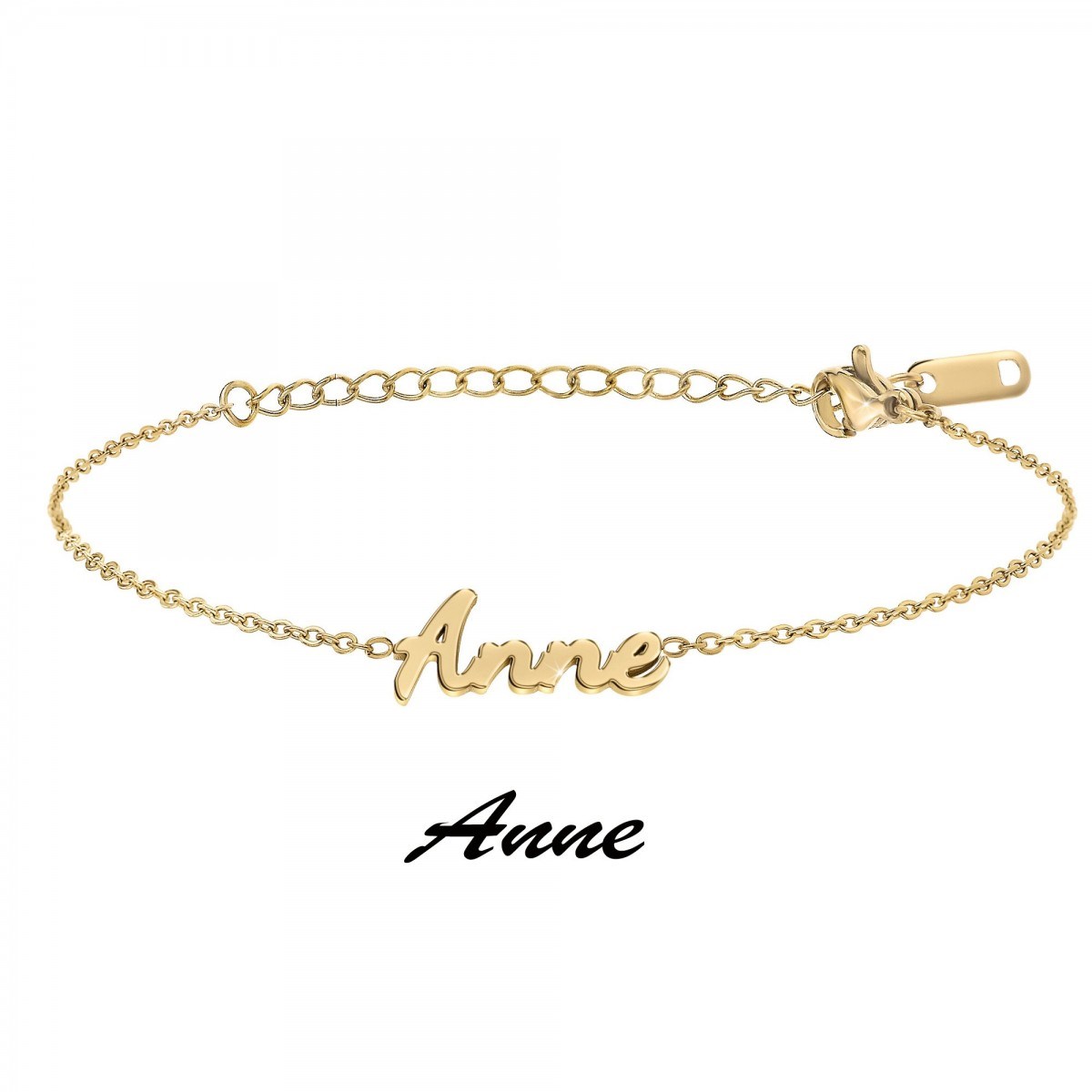 Anne - Bracelet prénom