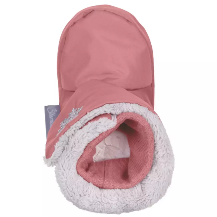 Sterntaler Babyschuh Schneeflocke rosa