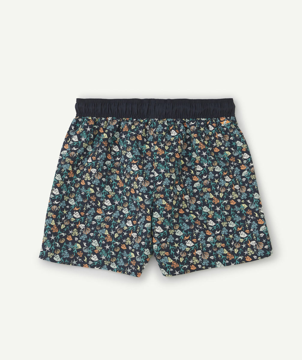 SHORT DE BAIN HOMME EN FIBRES RECYCLÉES IMPRIMÉ OCÉAN