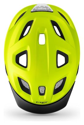 Casque Urban Met Mobilite Mips Mat Jaune Fluo