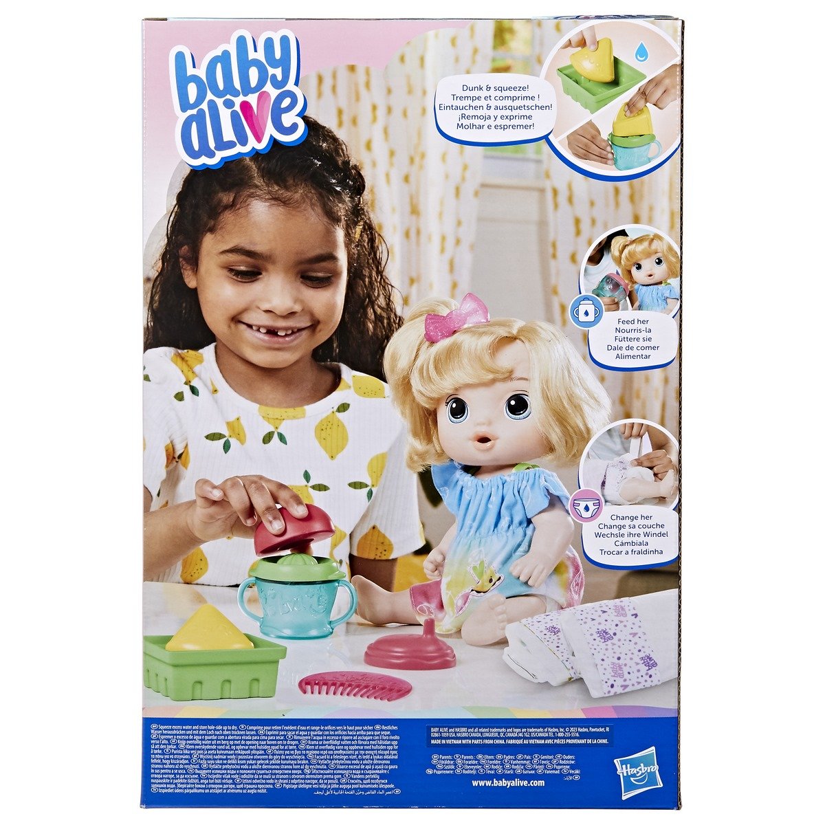 Poupée Baby Alive Boisson fruitées