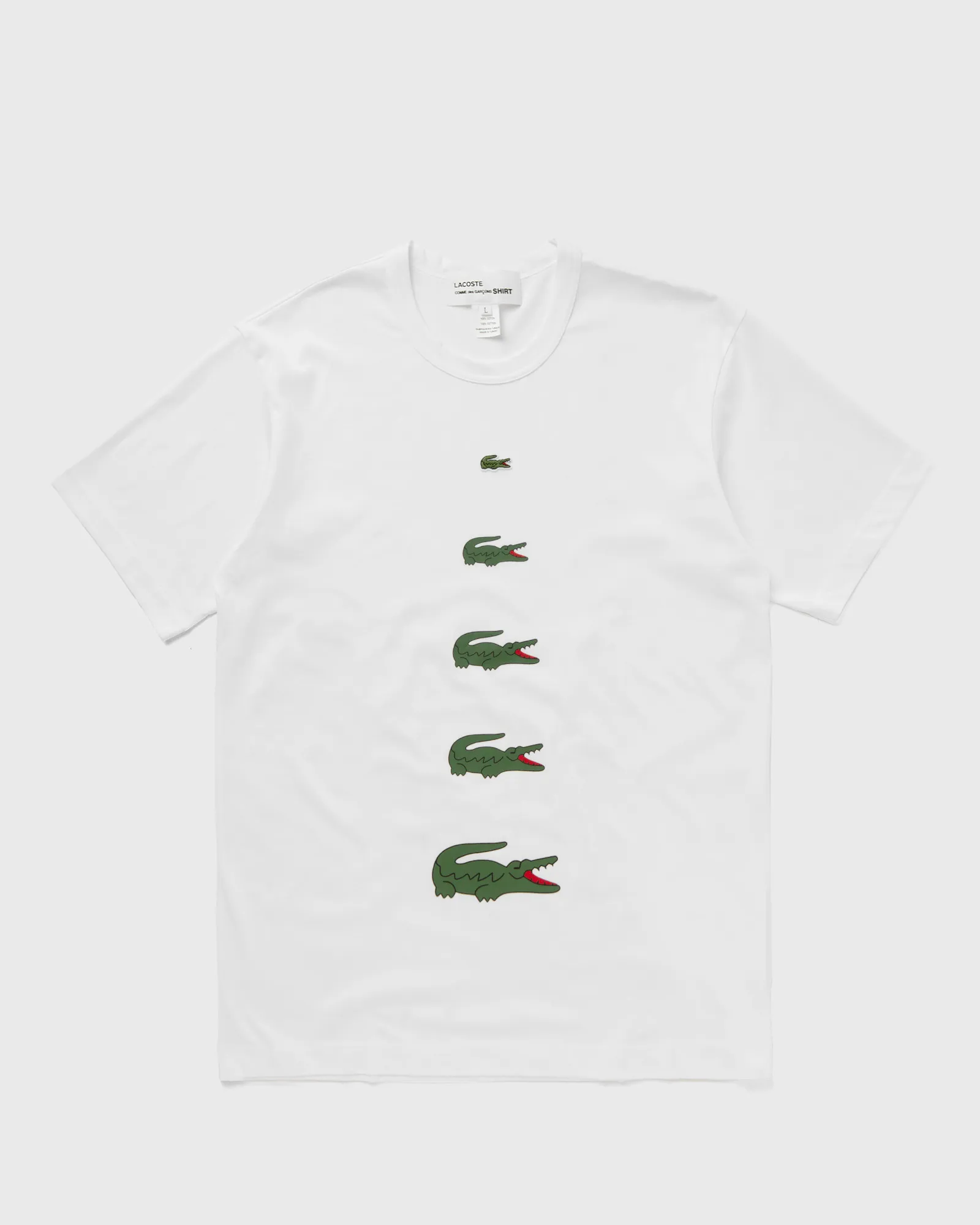 Comme des Garçons Shirt X LACOSTE KNIT TEE