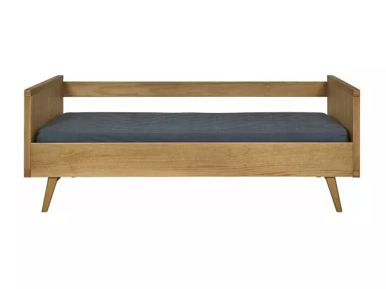 Lit banquette 90x190 cm bois massif bois MARLEY