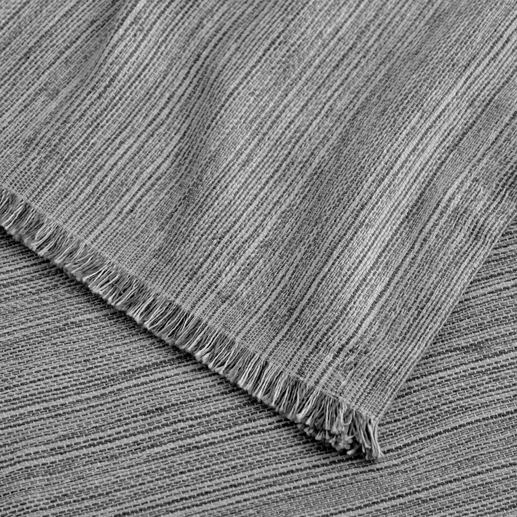 Tapete multiuso xadrez Trama 180x260 cm cinza escuro