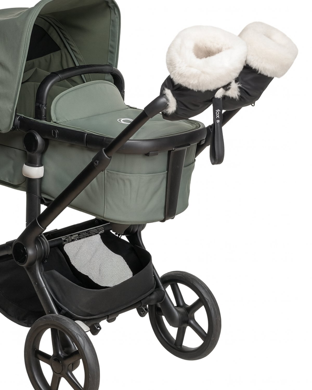 Håndmuffe Vogn – 100% Merino | Vognvotter zipper