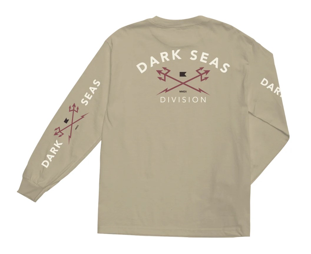 Dark Seas Headmaster LS T-Shirt Sand