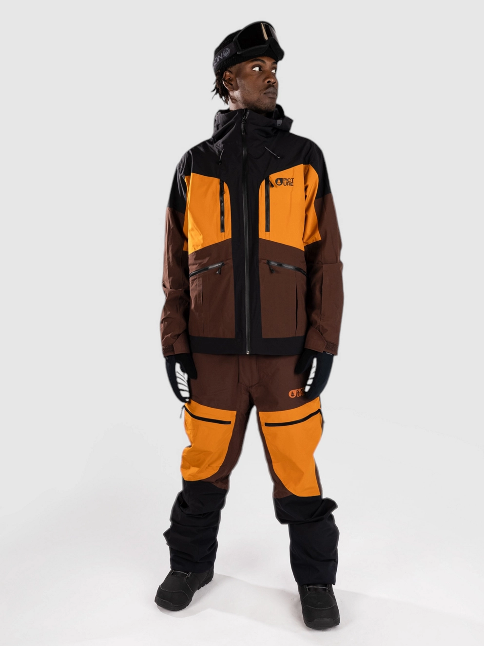 Picture Naikoon Jacket black chicory honey