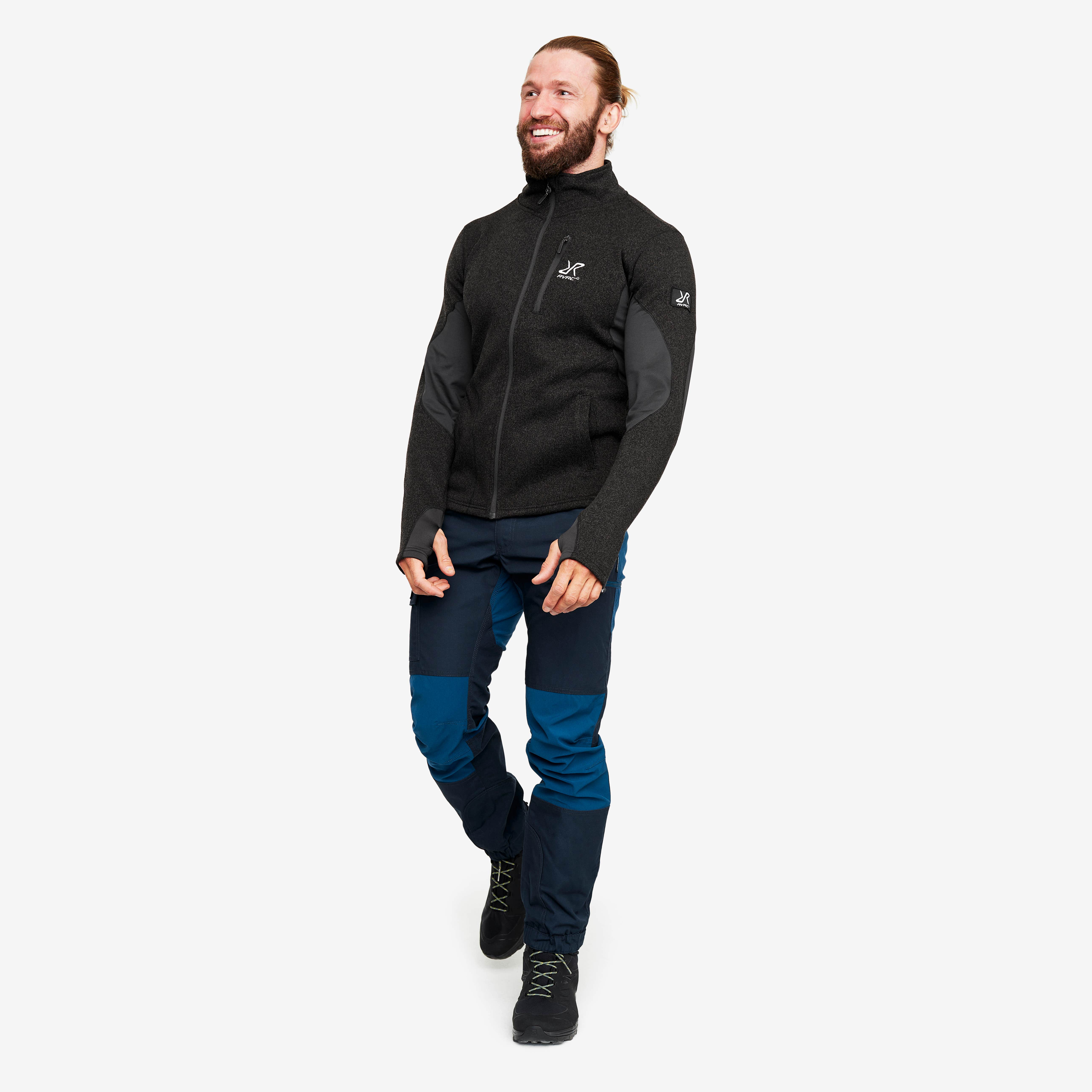 Fusion Fleece Herre Jetblack