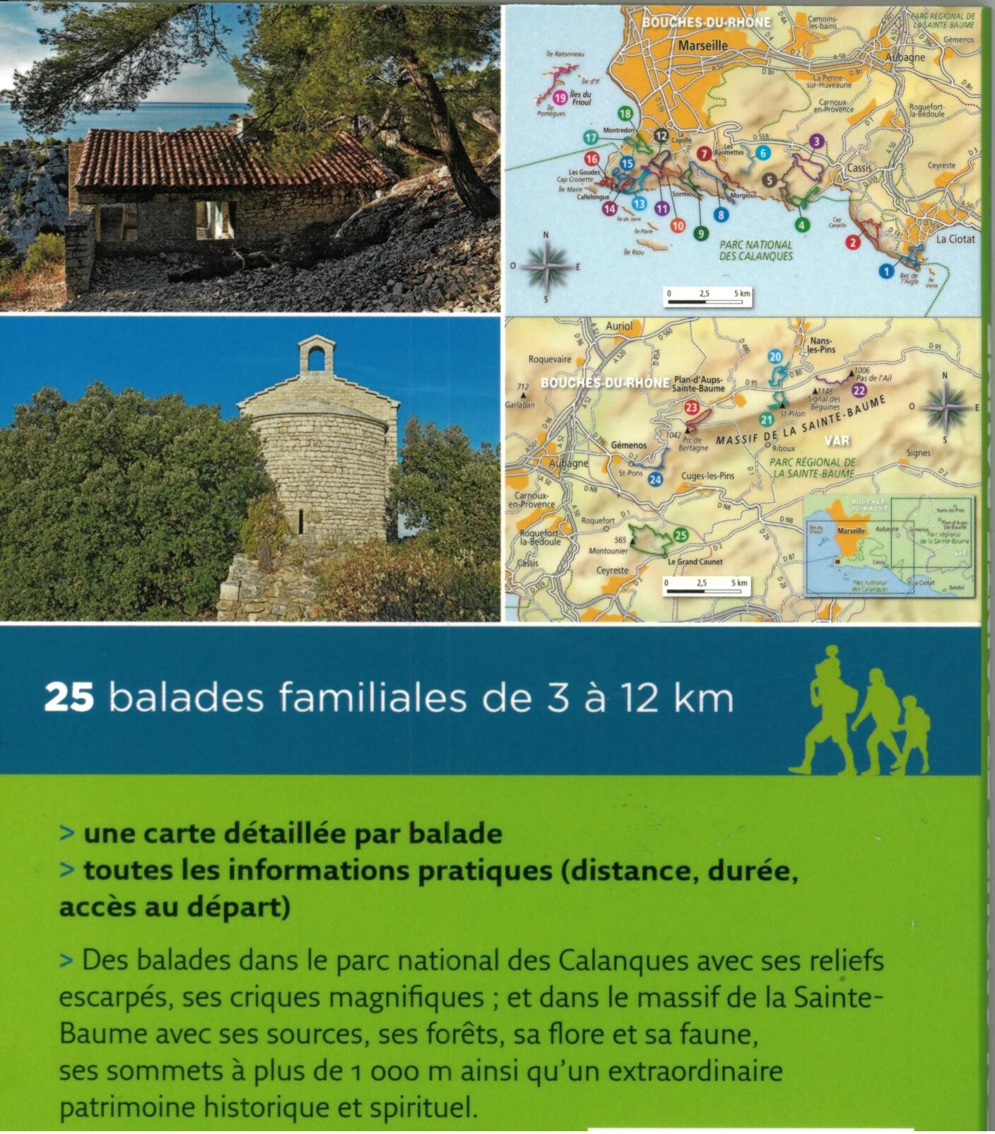 OUEST FRANCE - CALANQUES STE BAUME 25 BALADES
