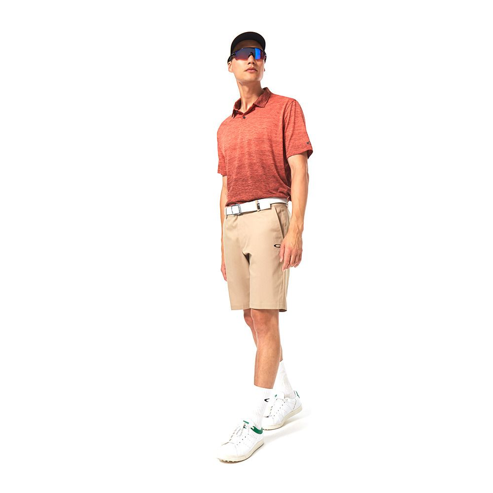 Oakley AGAINST GRAIN - Polo Homme sunset hthr