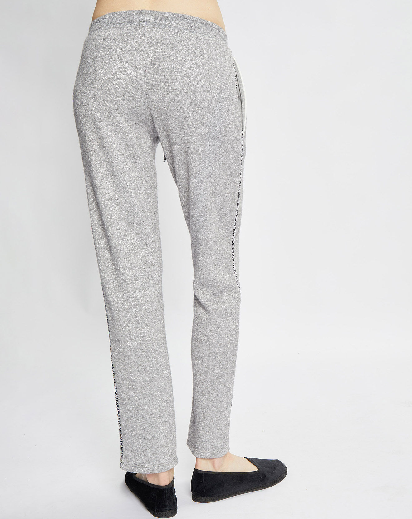 Le Chat Pantalon Mailleway gris chiné