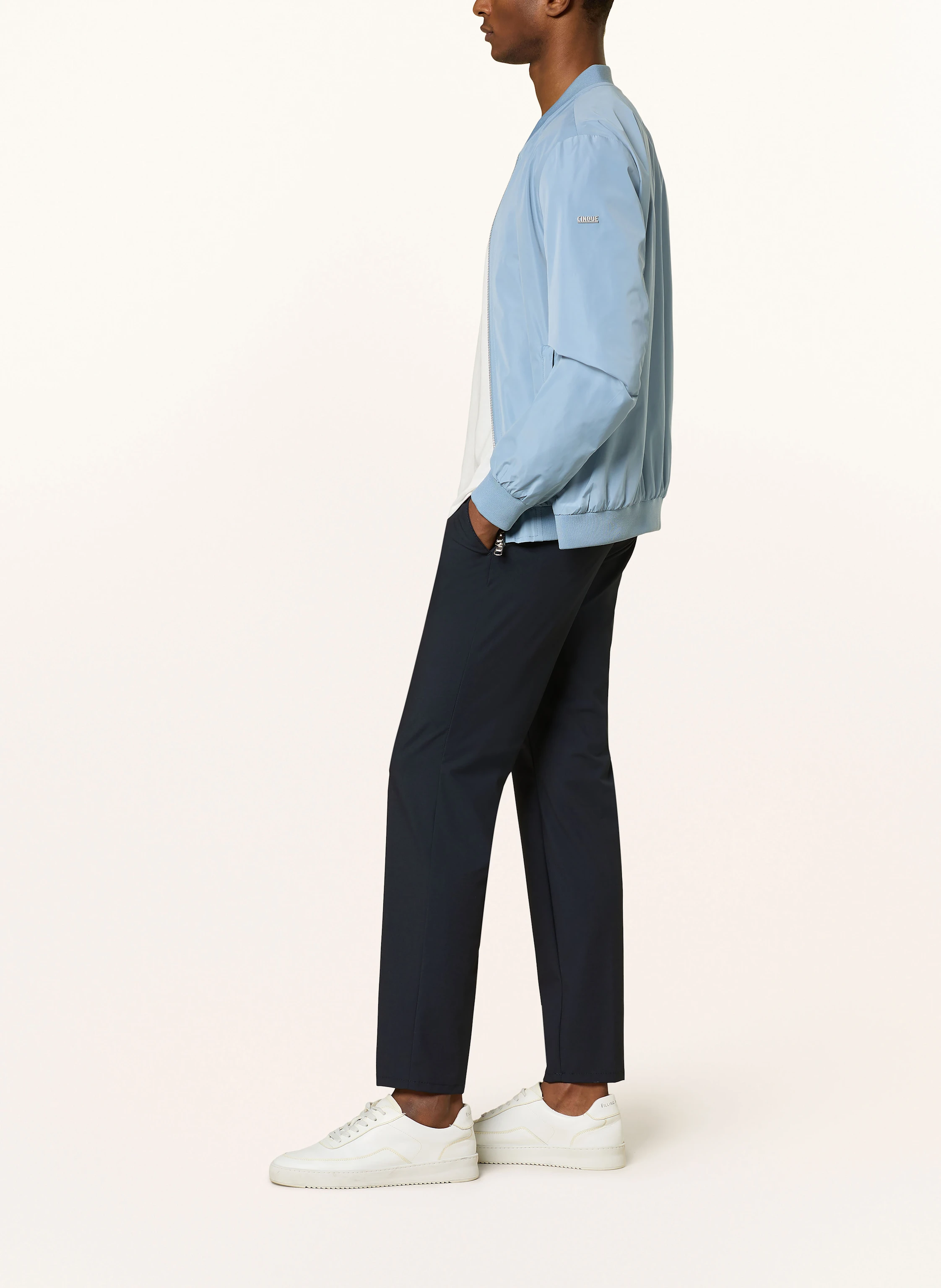 BRAX Chino SILVIO P im Jogging-Stil Tapered Fit