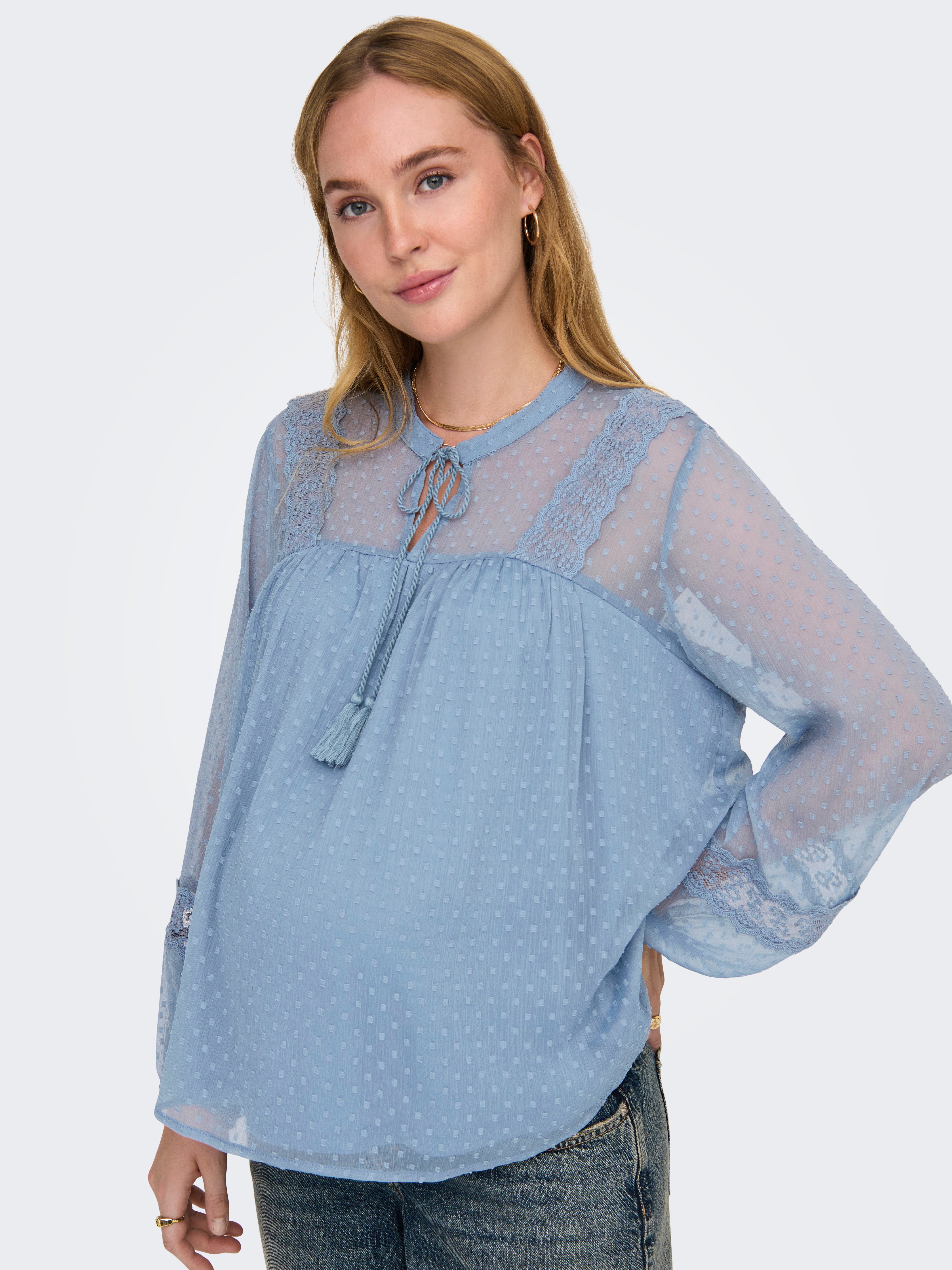 OLMTESSA Top Coronet Blue